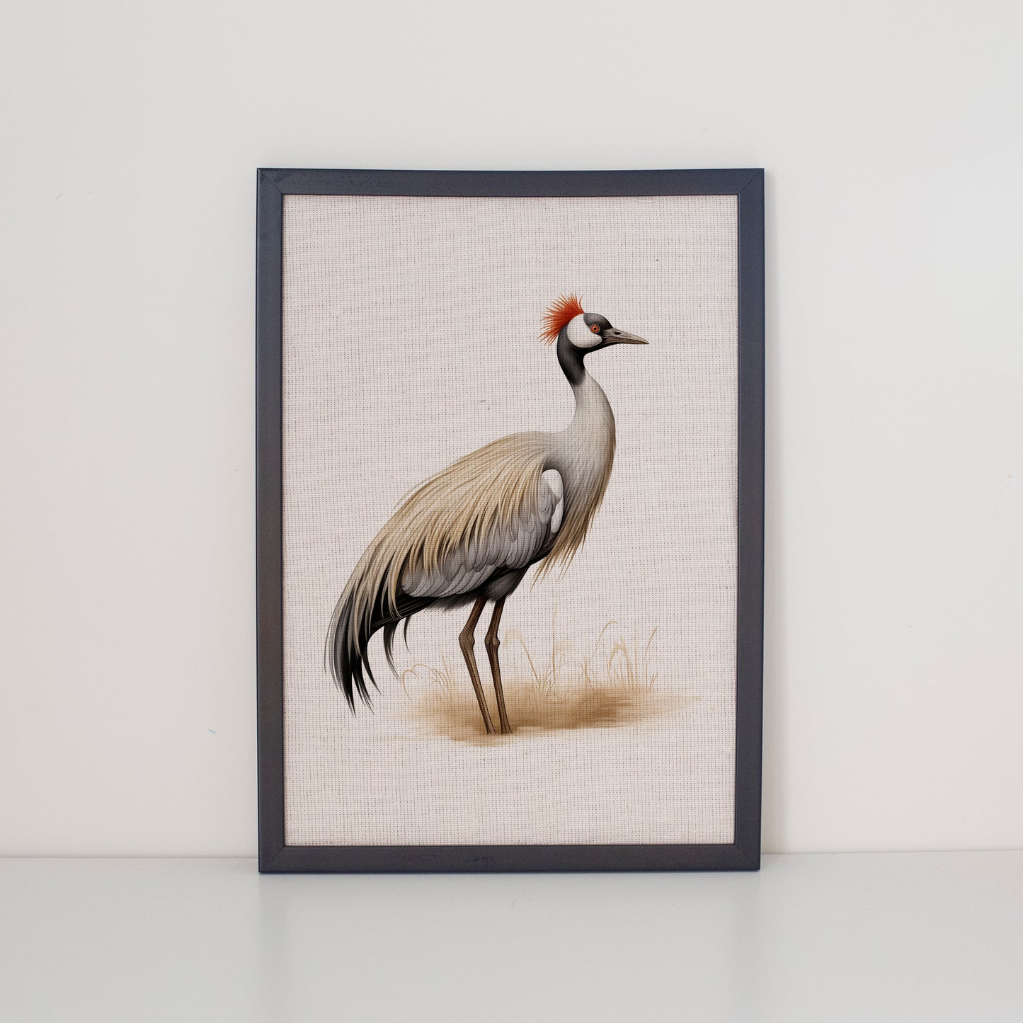 Set of 6 Safari Nursery Wall Decor on Canvas, Unframed Wall Art