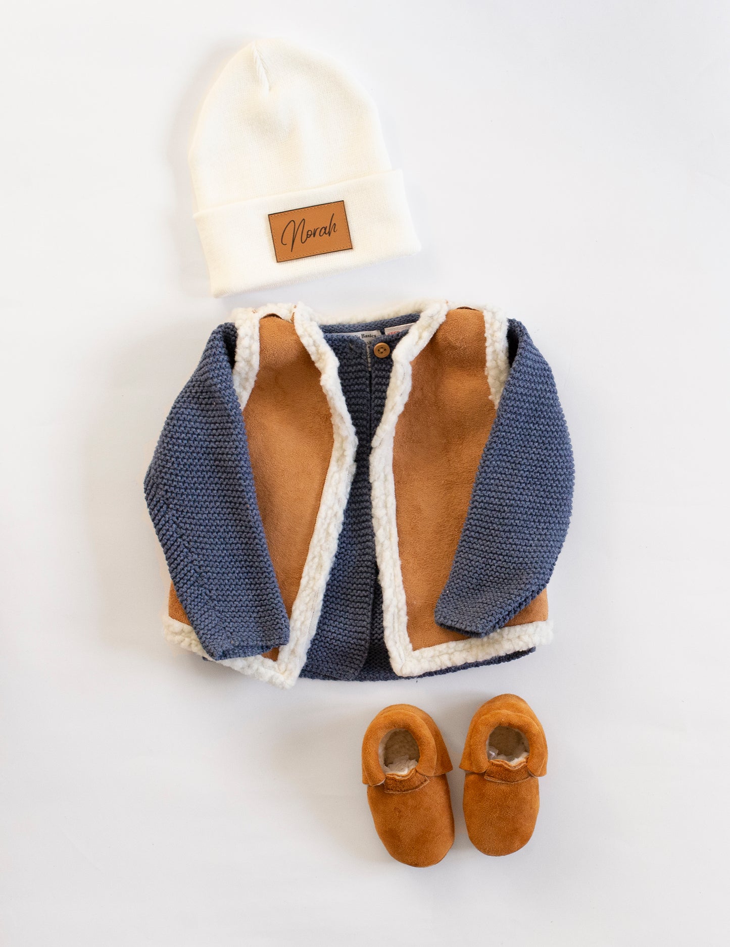Adorable Faux Fur Sherpa Two-sided Vest Toddler vest