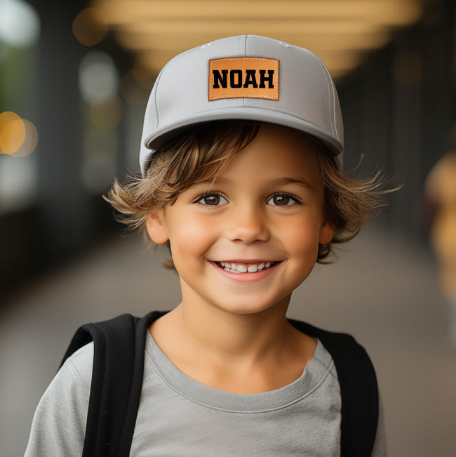 Name Patch Snapback Hat