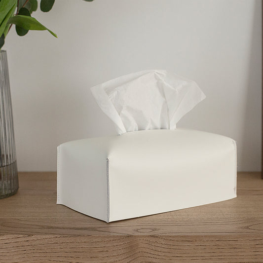 White Tissue Box Cover Rectangle, Nursery Decor