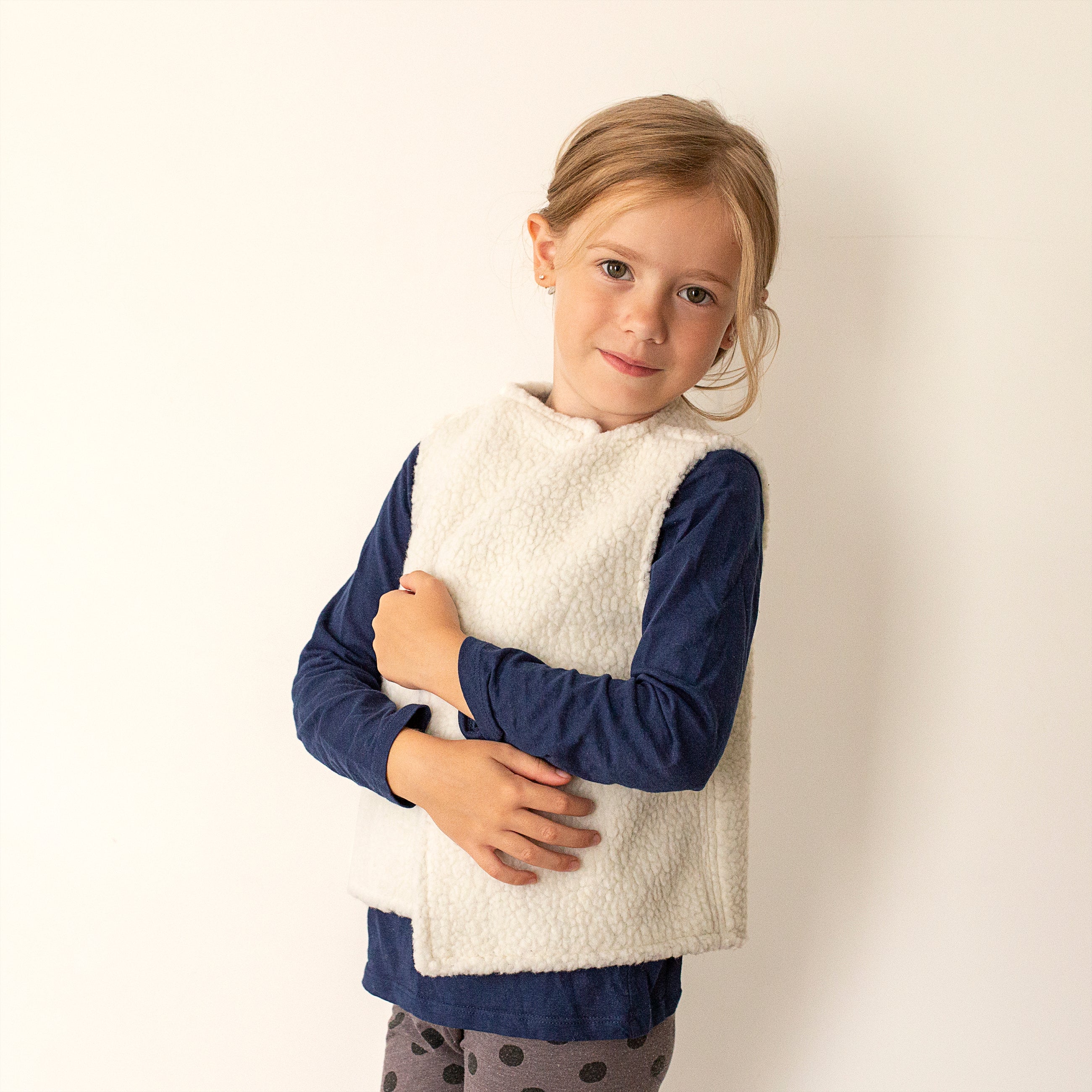 Kids hot sale sherpa vest