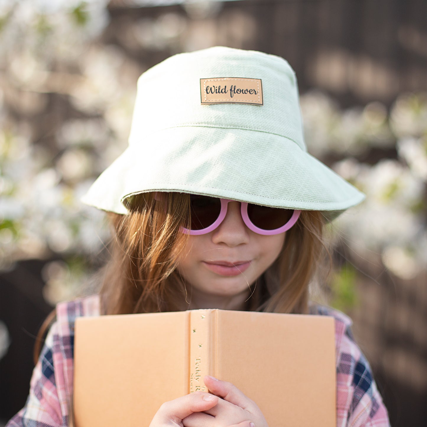 Lightweight Linen Sun Hat for Kids