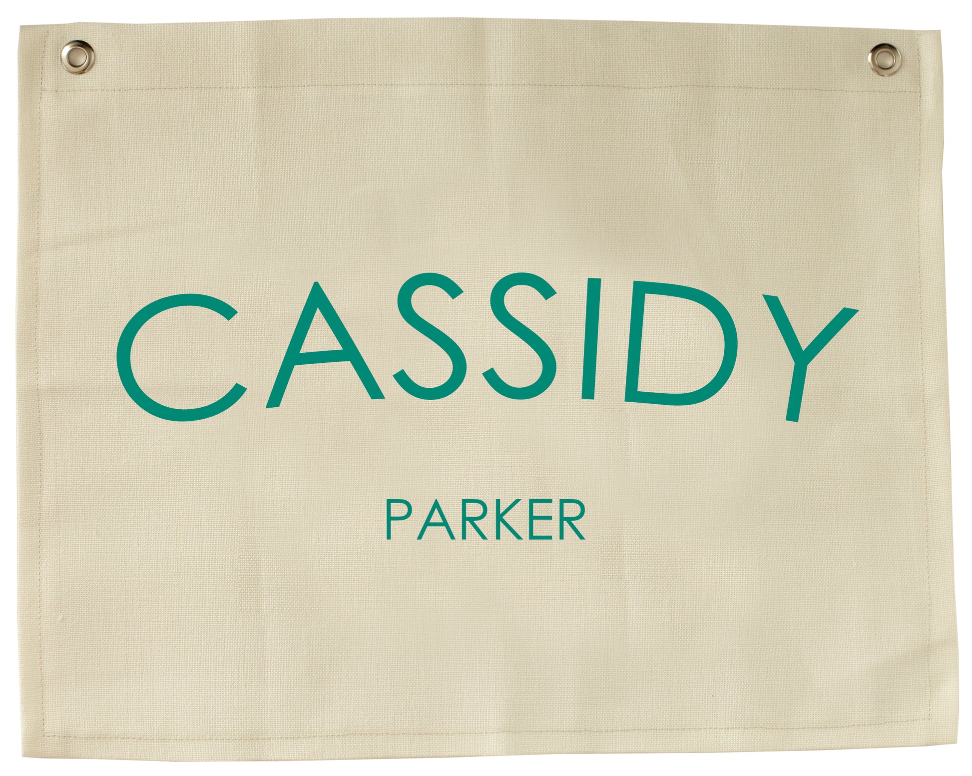 Color Name Canvas Banner