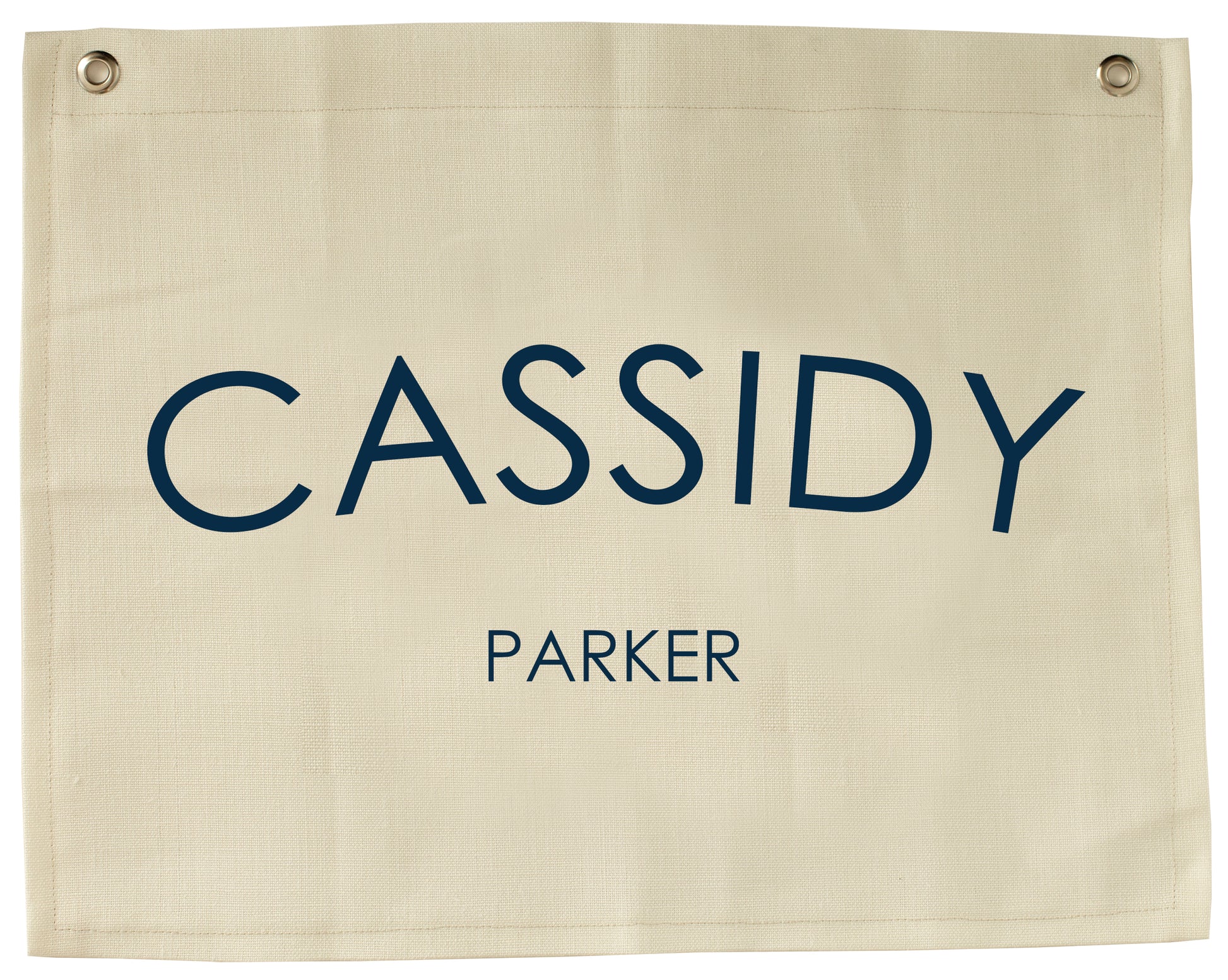 Color Name Canvas Banner