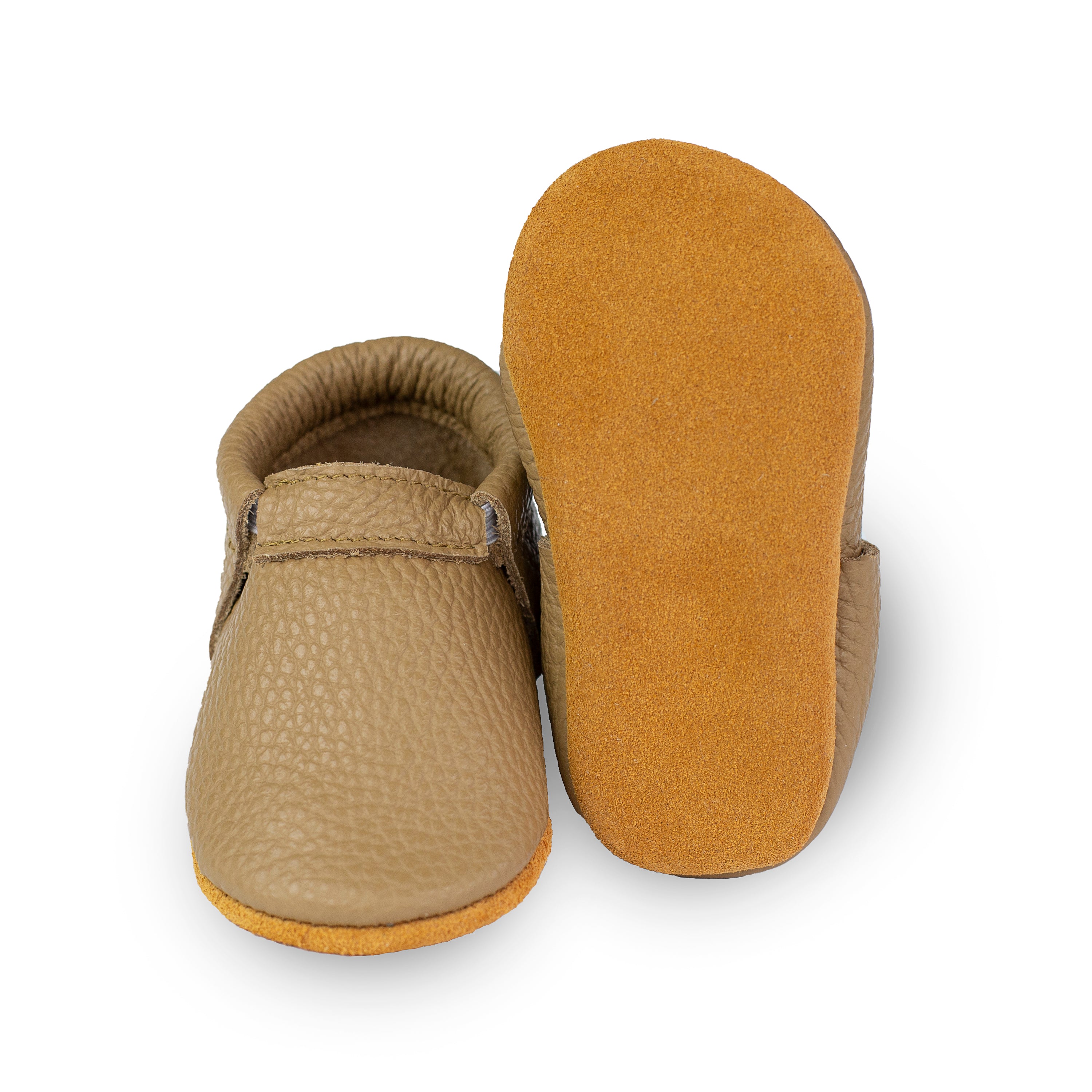 Fringeless on sale baby moccasins